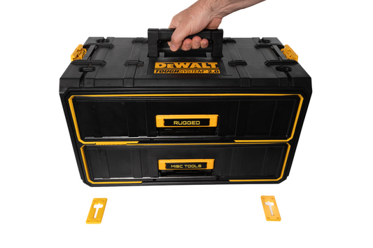 Rugged tools - Dewalt toughsystem 2.0 tool box LITE base mounts