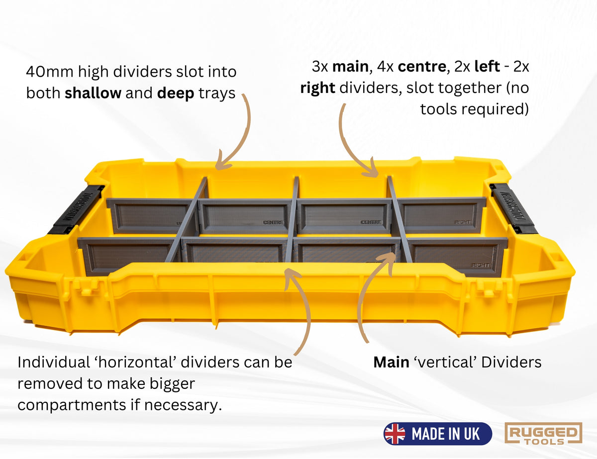 Dewalt TSTAK 2 Drawer Tool Organizer Box Compatible Small Cup Bin eBay Dewalt TSTAK 2 Drawer Tool Organizer Box Compatible Small Cup Bin eBay