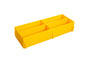 Rugged tools insert Trays for Dewalt Toughcase - YELLOW